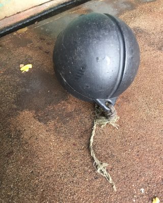 落ちているブイ