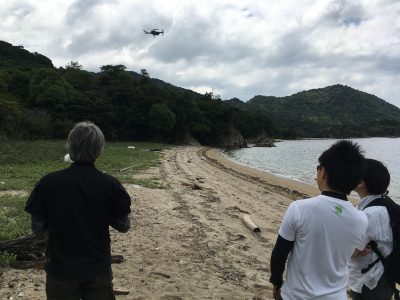 ドローン調査中2
