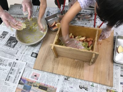 ケーキ作り