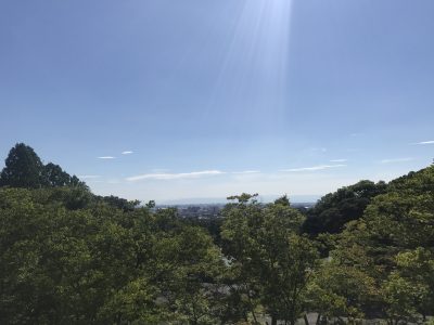 鈴鹿山脈が見える！