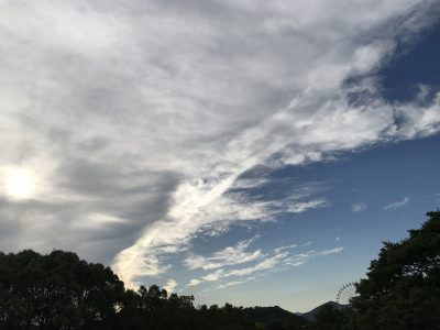 雲と青空