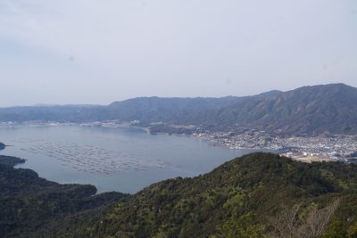 頂上からの景色