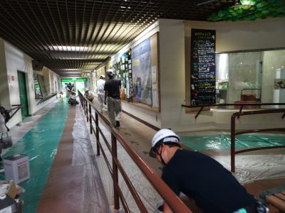 塗魂ペインターズ作業風景