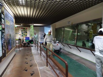 塗魂ペインターズ作業風景