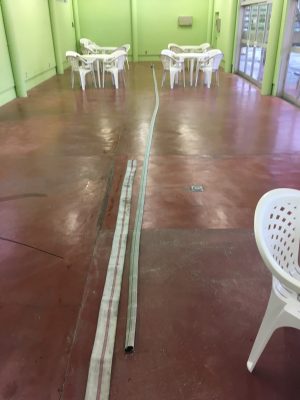 ヒヒの城　掃除用ホース3