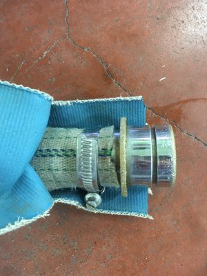 ヒヒの城　掃除用ホース