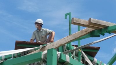 作業服の大島