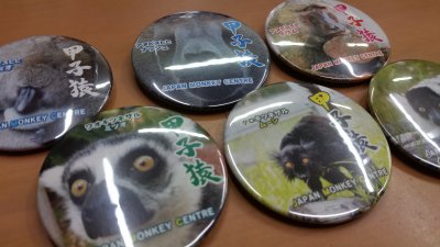 限定品の缶バッチ